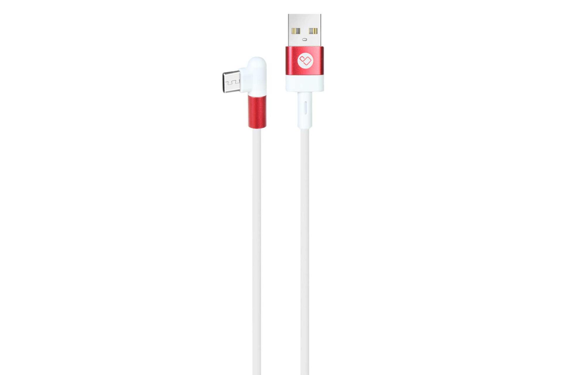 کابل شارژ USB پرو وان Type-A به Micro-USB مدل PCC405M با طول 1 متر