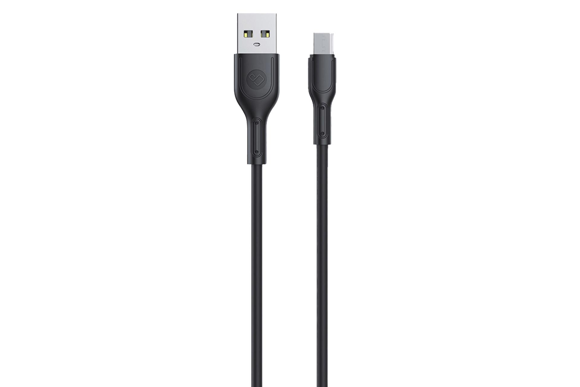 کابل شارژ USB پرو وان Type-A به Micro-USB مدل PCC400M با طول 1 متر