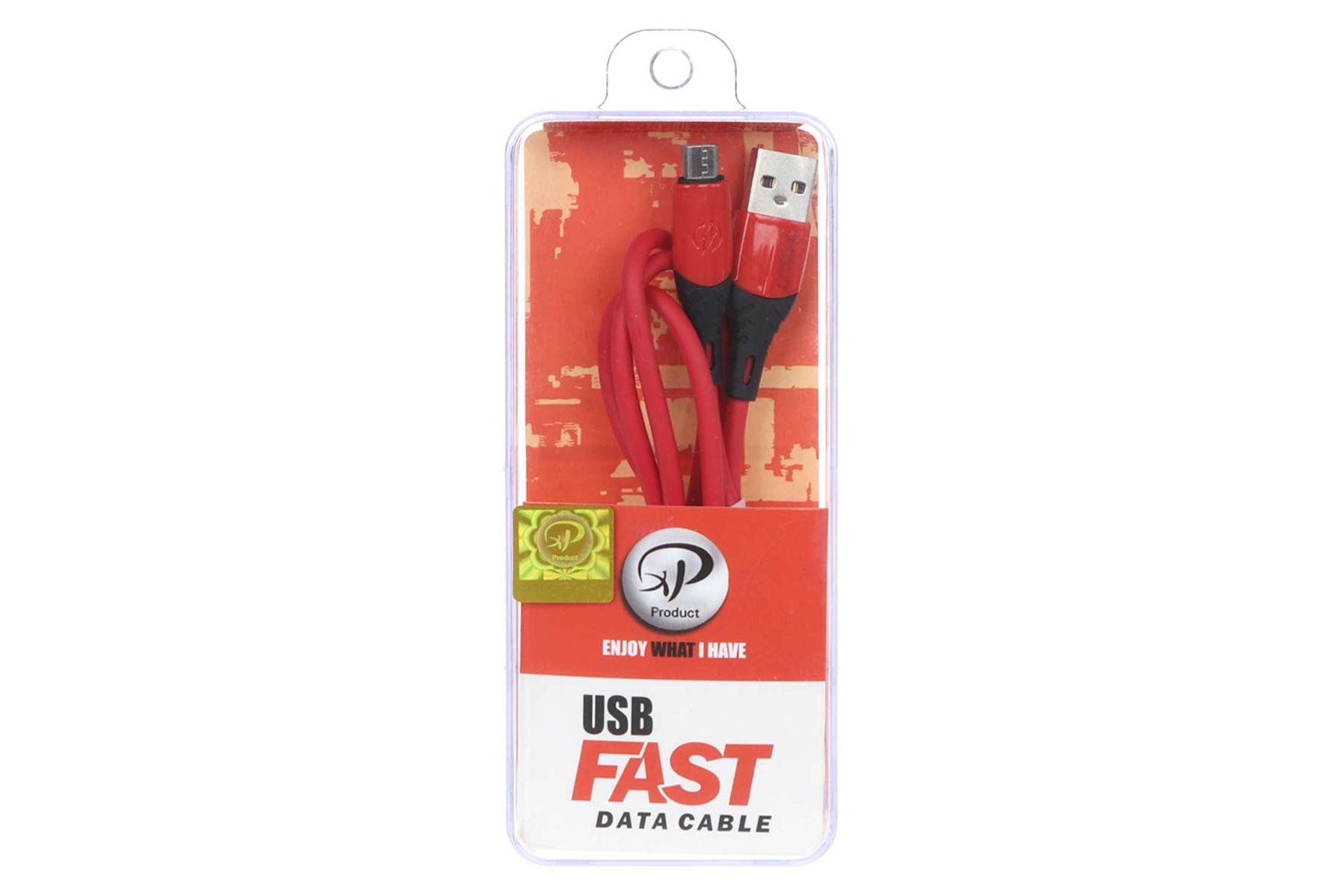 جعبه کابل شارژ USB ایکس پی پروداکت Type-A به Micro-USB مدل XP-C224 با طول 1 متر