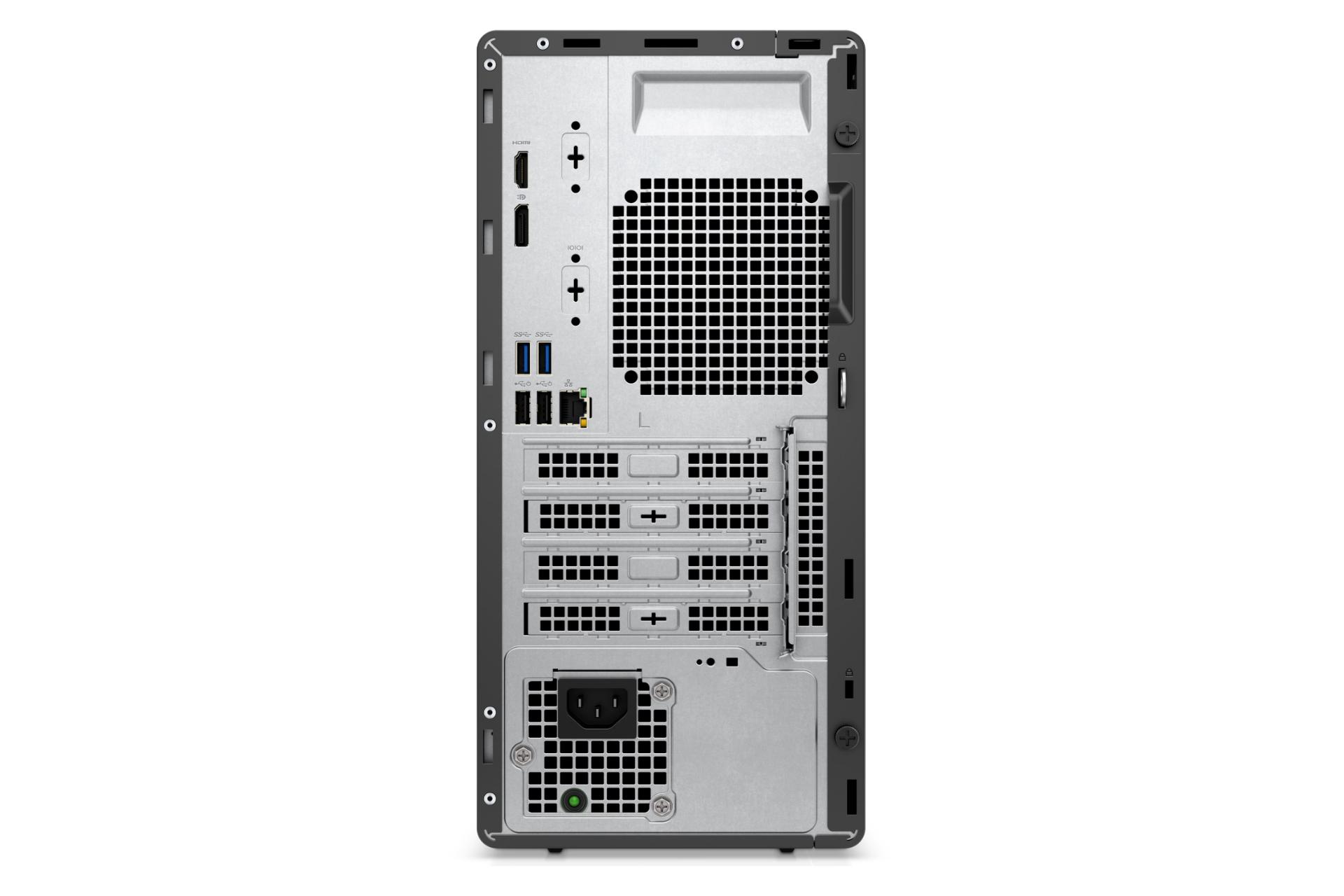 نمای پشتی و پورت های کیس آماده دل-DELL OPTIPLEX 3000 MT