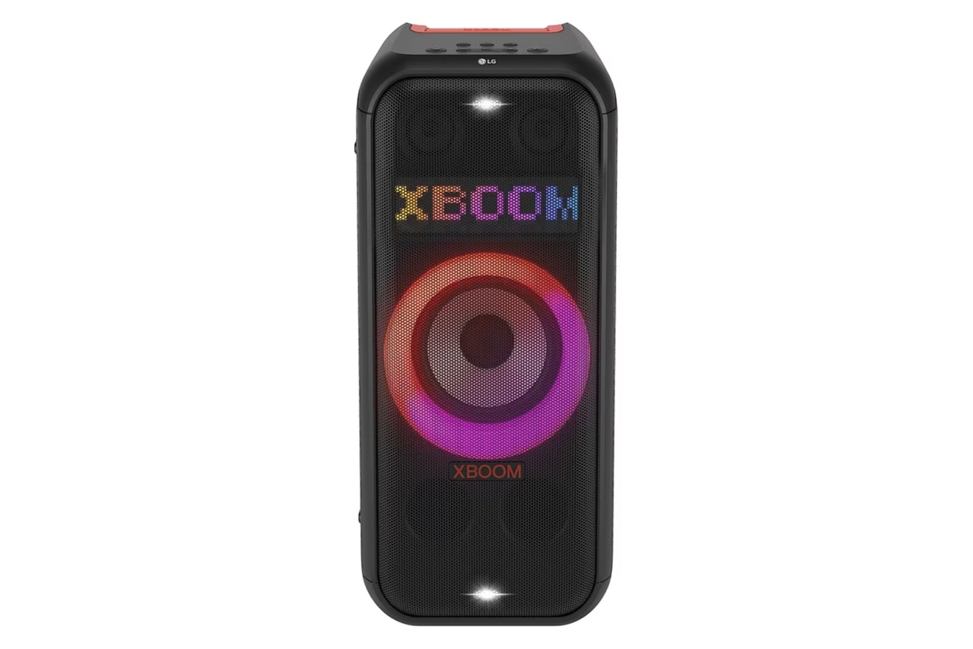 نمای جلو و نورپردازی اسپیکر ال جی XBOOM XL7S