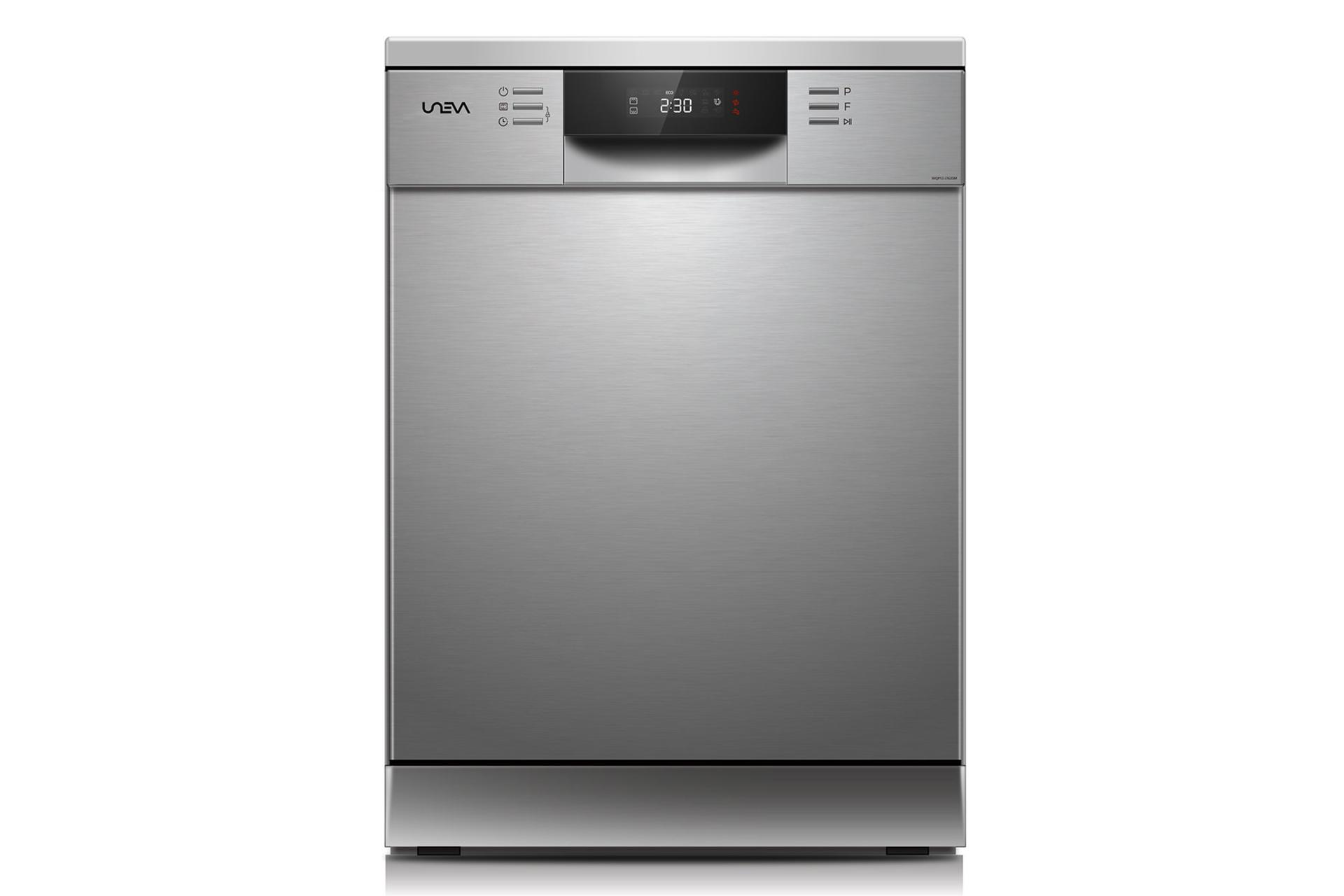 مرجع متخصصين ايران ماشين ظرفشويي يونيوا UNEVA W60B1A401M نماي جلو