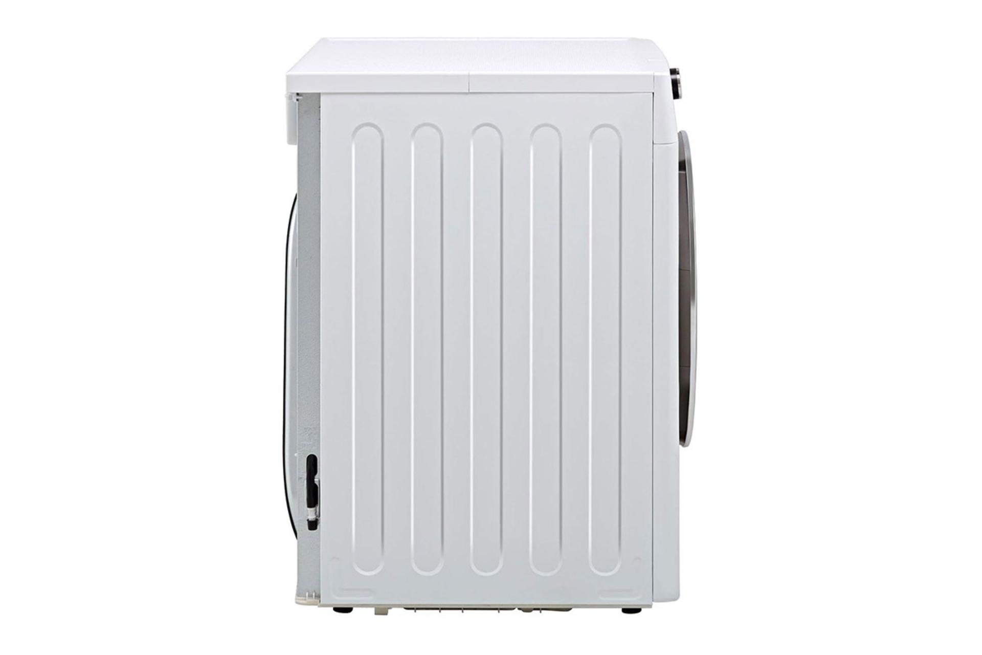 خشک کن ال جی LG FDV909 نمای جانبی رنگ سفید
