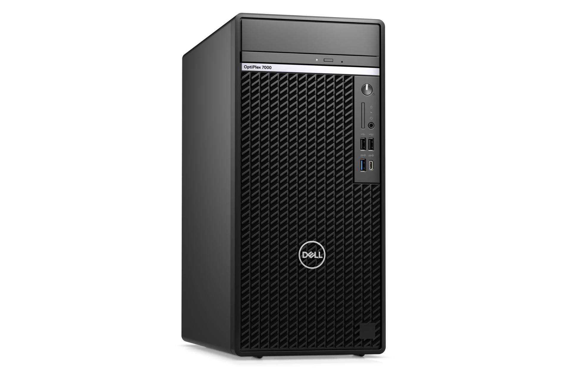 نمای سمت چپ کامپیوتر آماده دل-DELL OPTIPLEX 7000