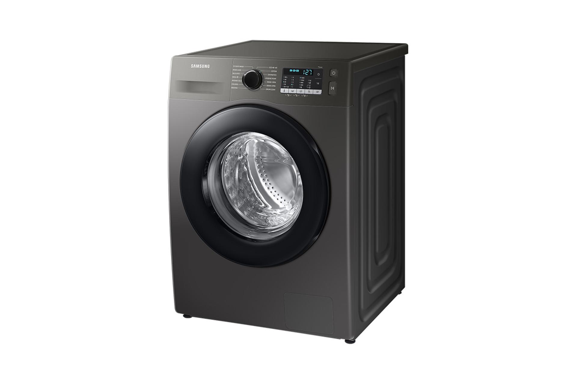 ماشین لباسشویی سامسونگ Samsung WW90TA046 نمای جلو و راست