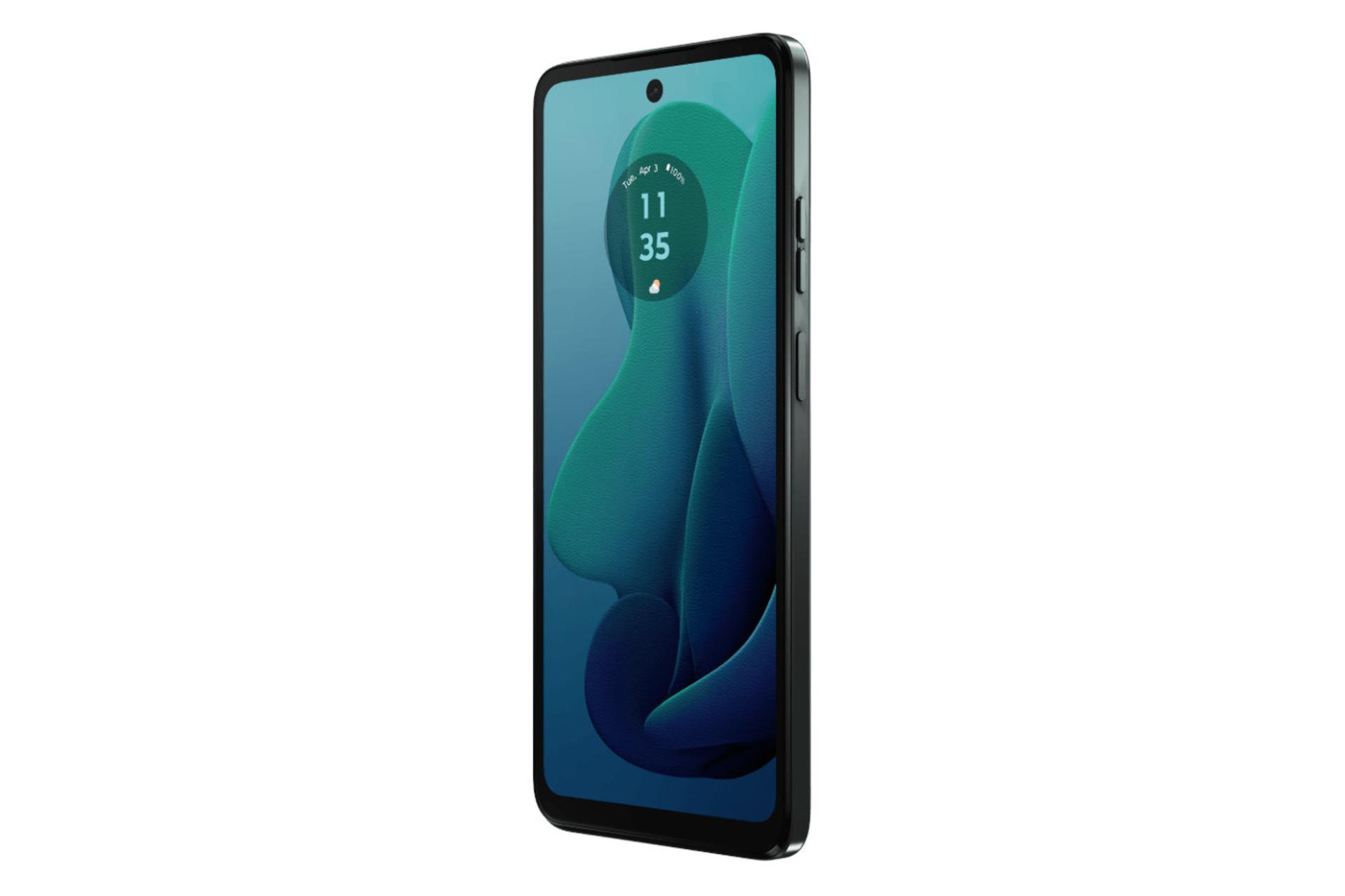 پنل جلو و نمایشگر گوشی موبایل موتو G موتورولا نسخه 2024 سبز تیره / Motorola Moto G 2024