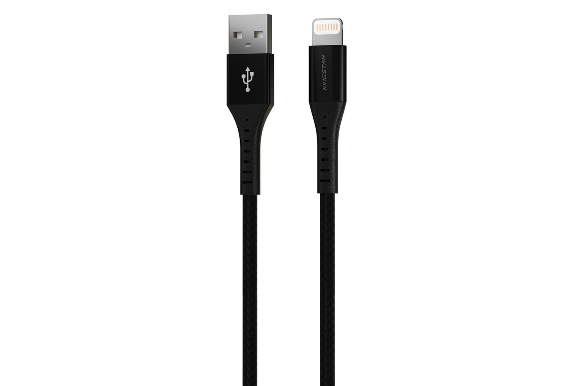 کابل شارژ USB کینگ استار Type-A به Lightning مدل K125i با طول 1.1 متر
