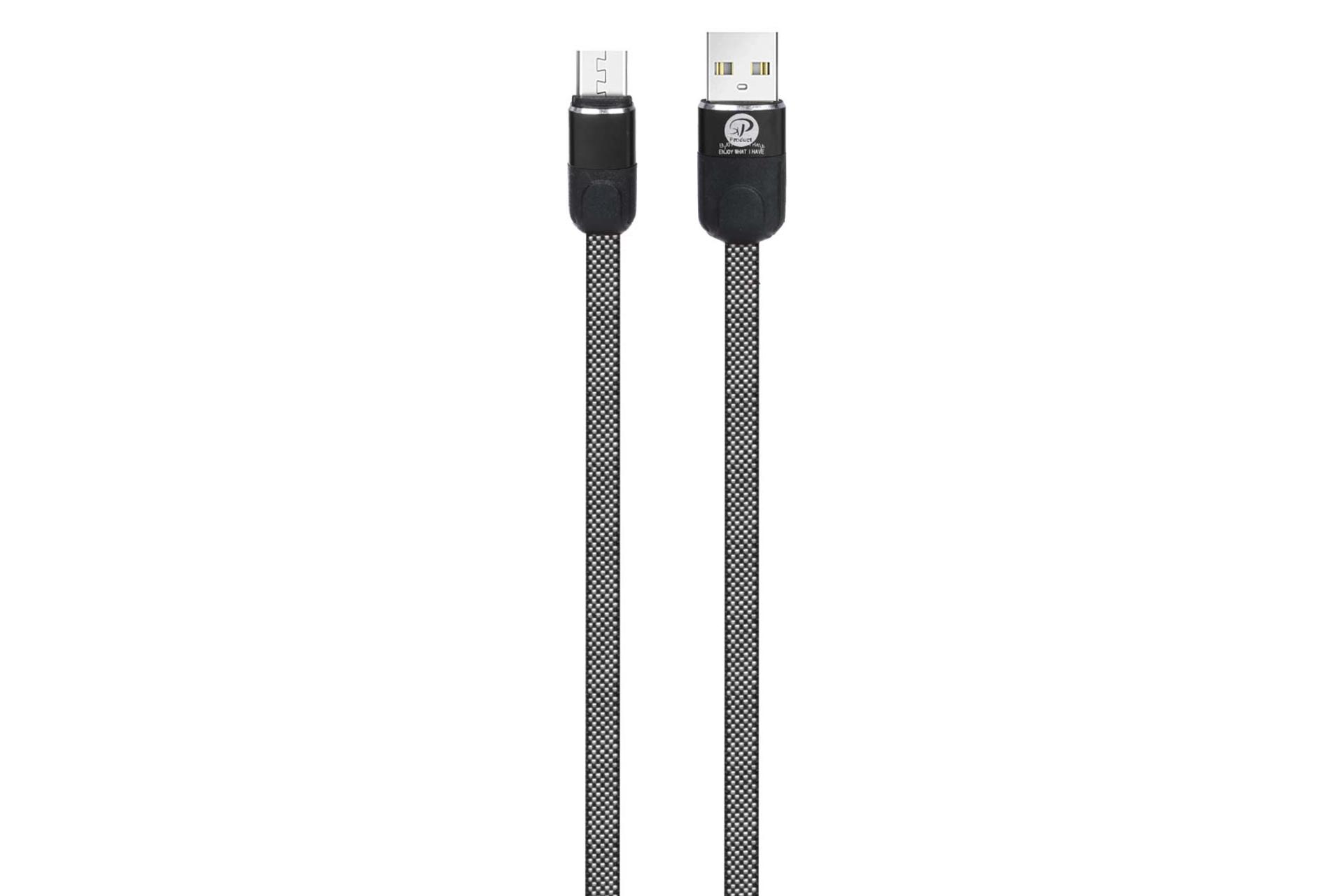 کابل شارژ USB ایکس پی پروداکت Type-A به Micro-USB مدل XP-C226 با طول 1 متر