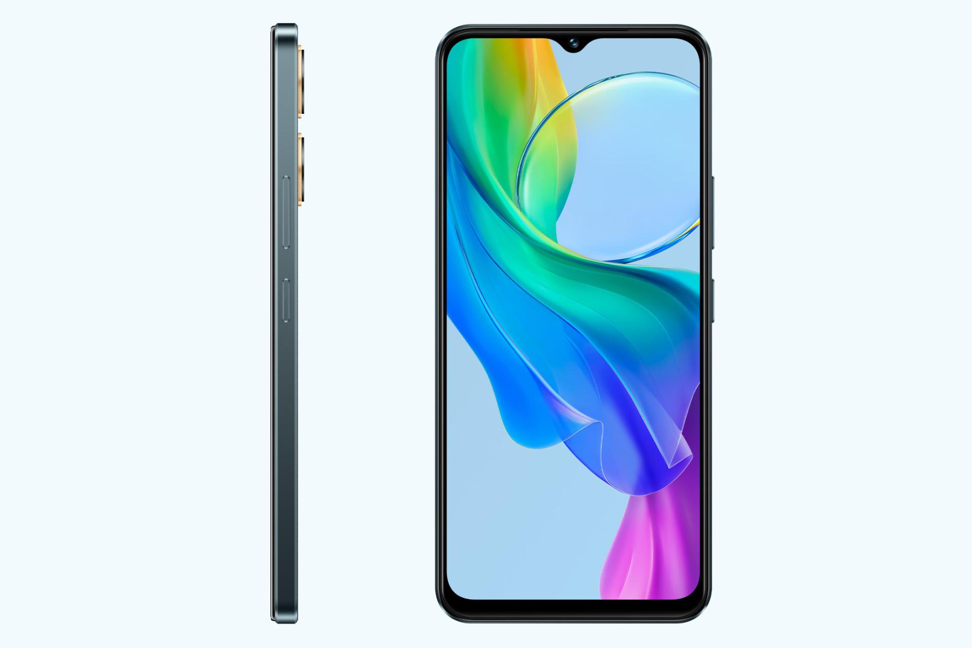 پنل جلو و کناری گوشی موبایل ویوو vivo Y03 مشکی