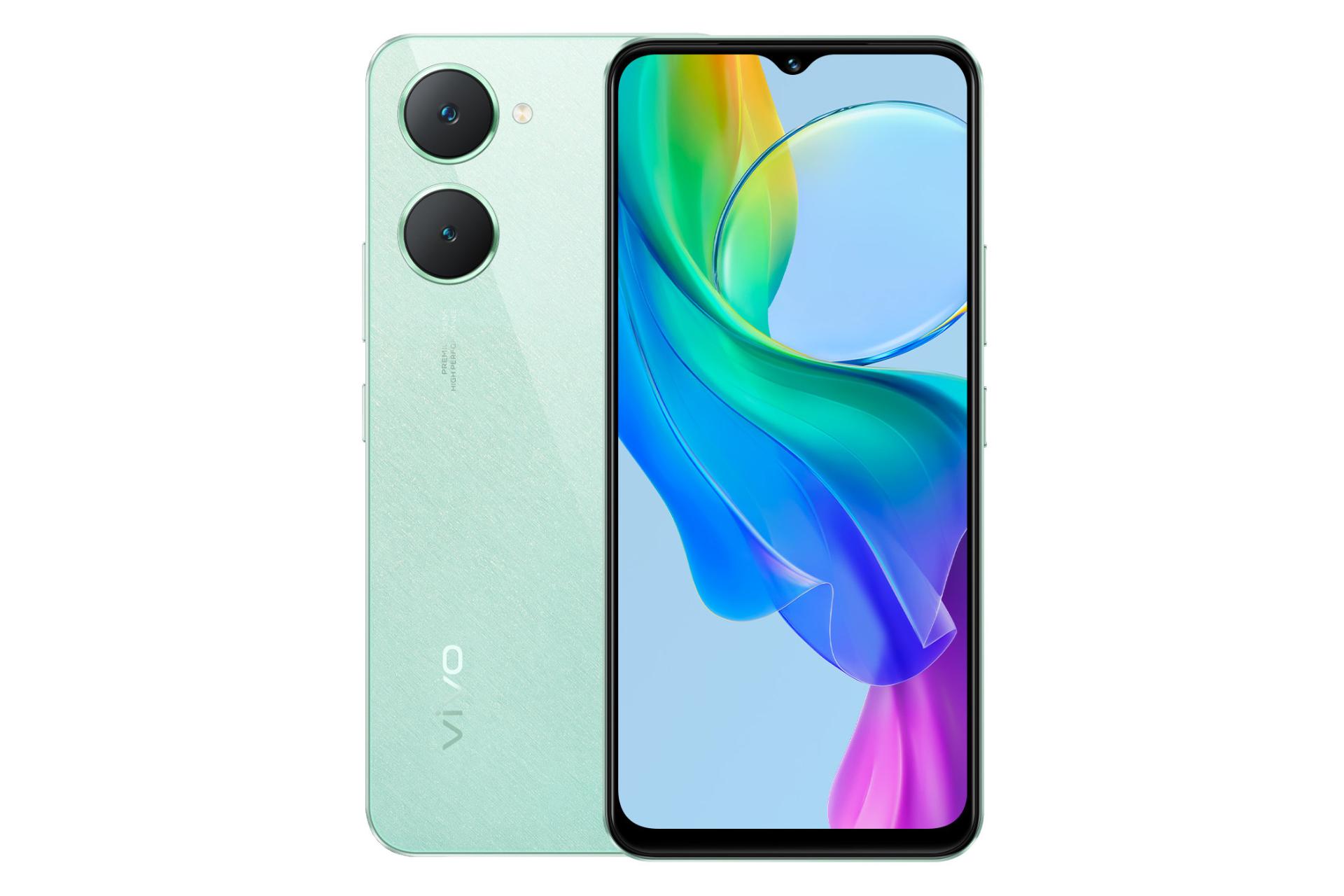 پنل جلو و پشت گوشی موبایل ویوو vivo Y03 سبز