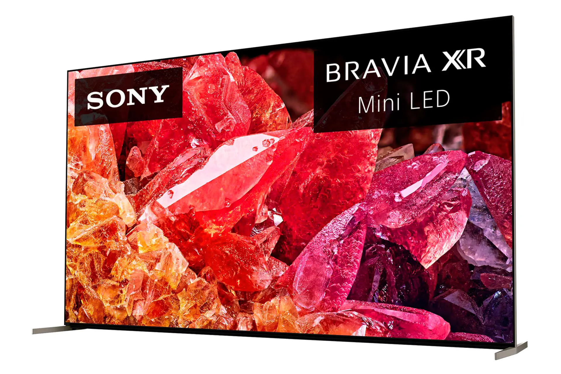 تلویزیون سونی Sony X95K نمای جلو و راست