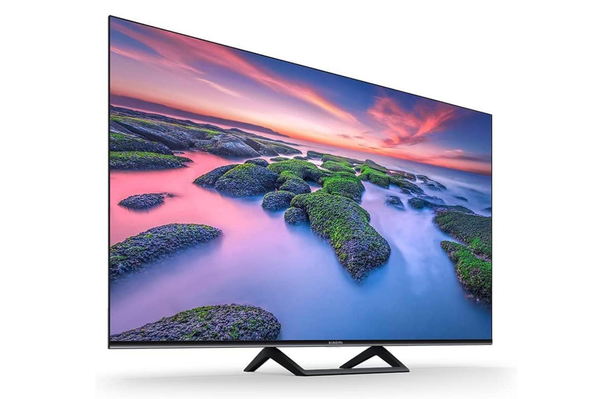 تلویزیون شیائومی Xiaomi TV A2 نمای جلو و چپ