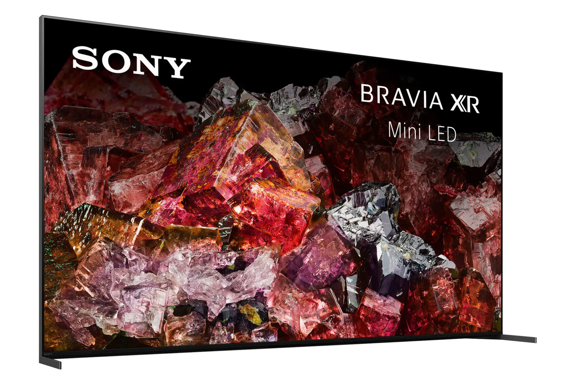 تلویزیون سونی Sony X95L نمای جلو و چپ