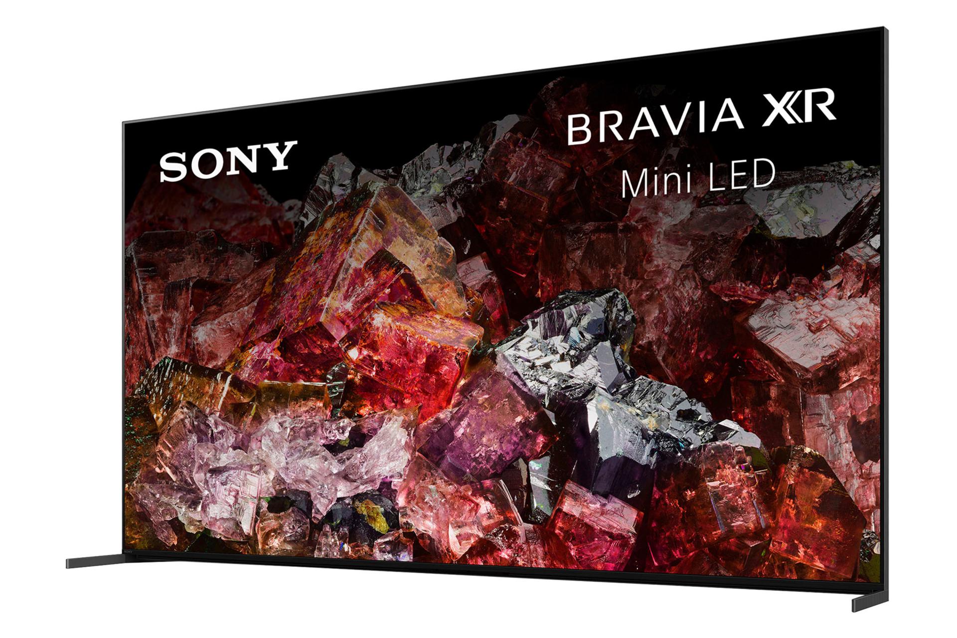 تلویزیون سونی Sony X95L نمای جلو و راست