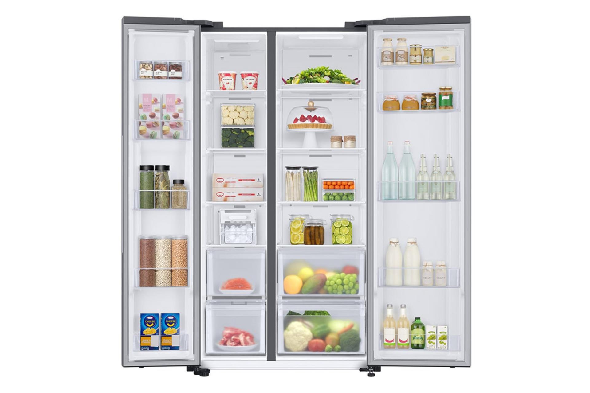 یخچال فریزر سامسونگ Samsung RS66 نمای داخل