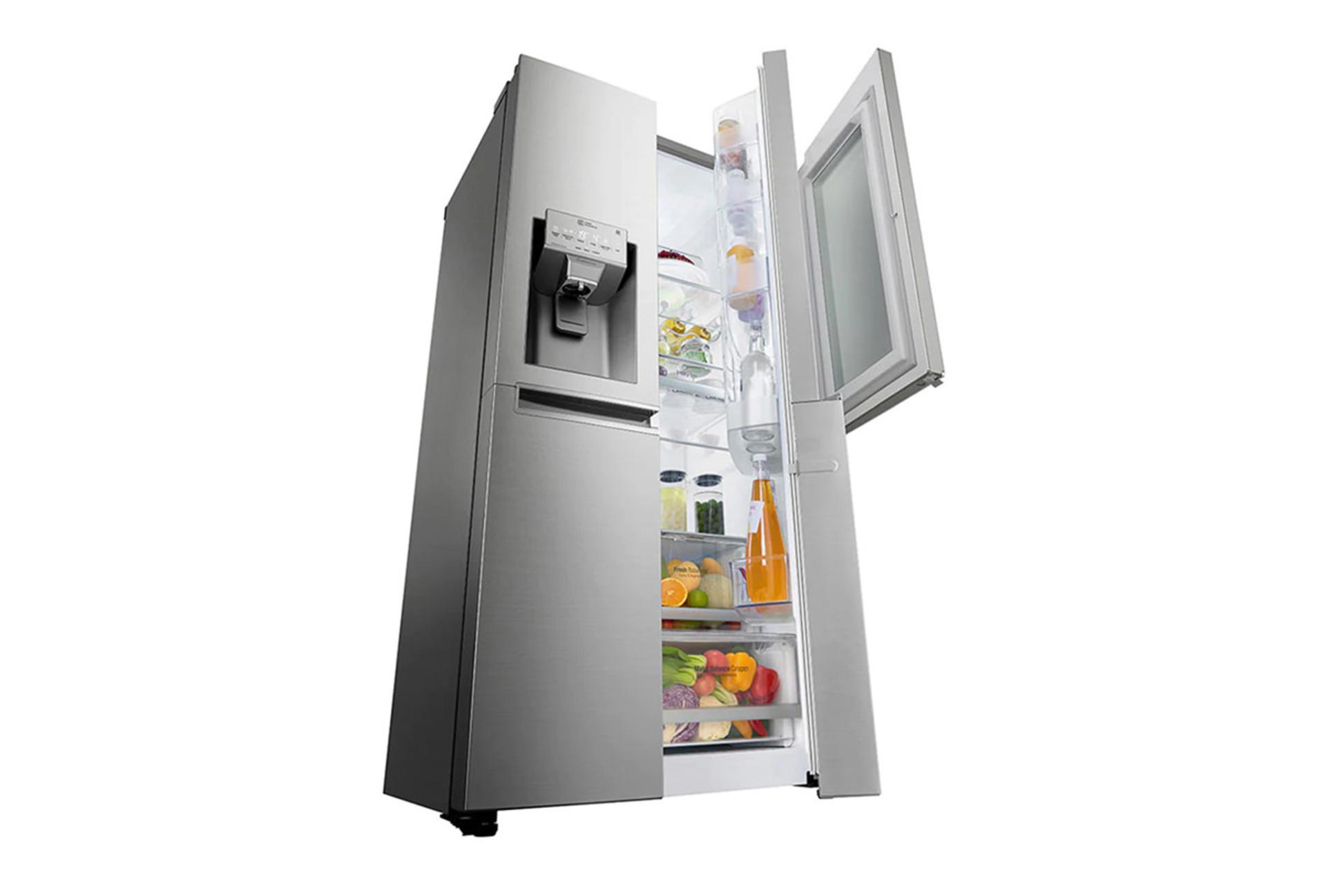یخچال فریزر ال جی LG GR-X257 نمای جلو در باز