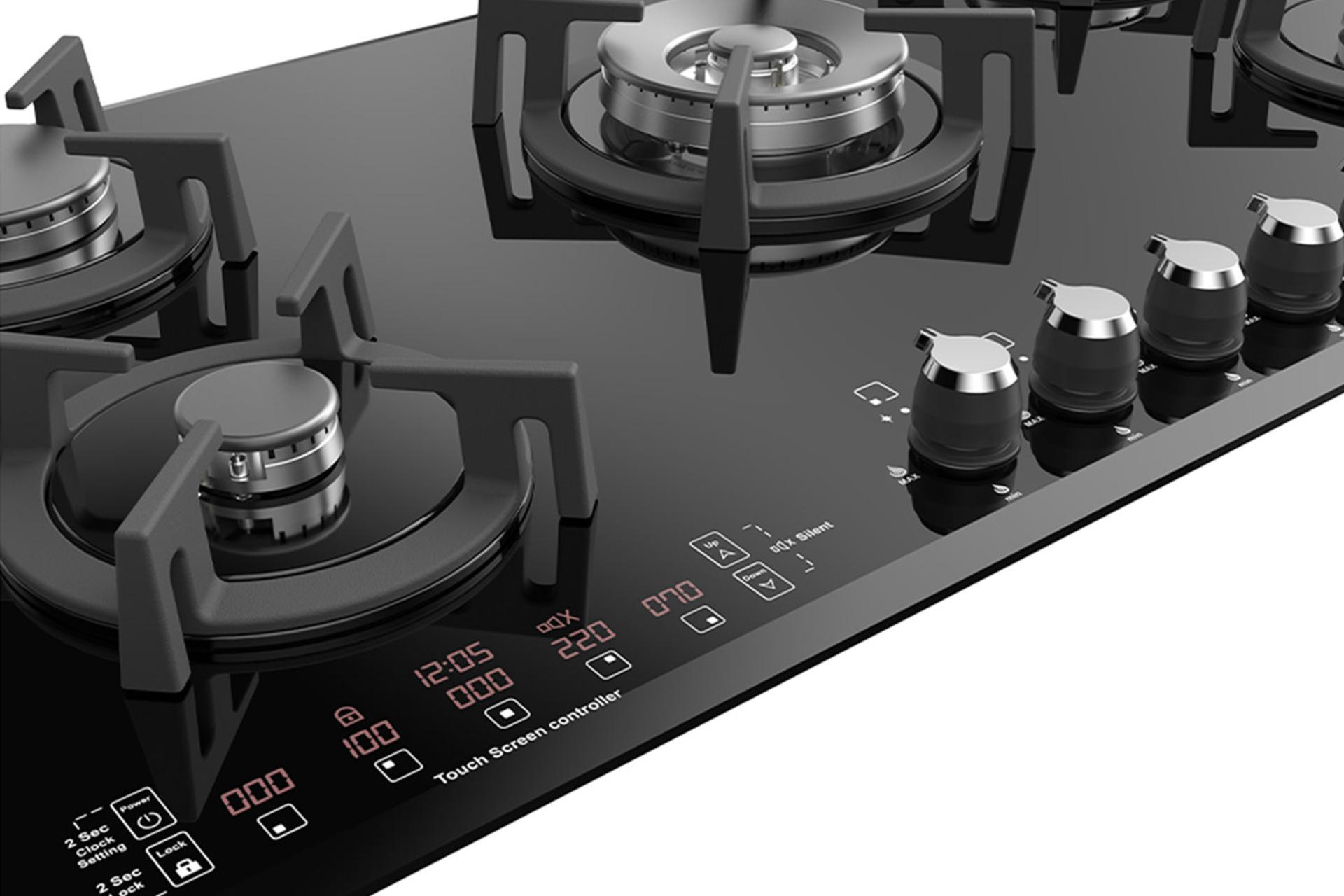 نمایشگر دیجیتال لمسی اجاق گاز صفحه‌ای آلتون G530D