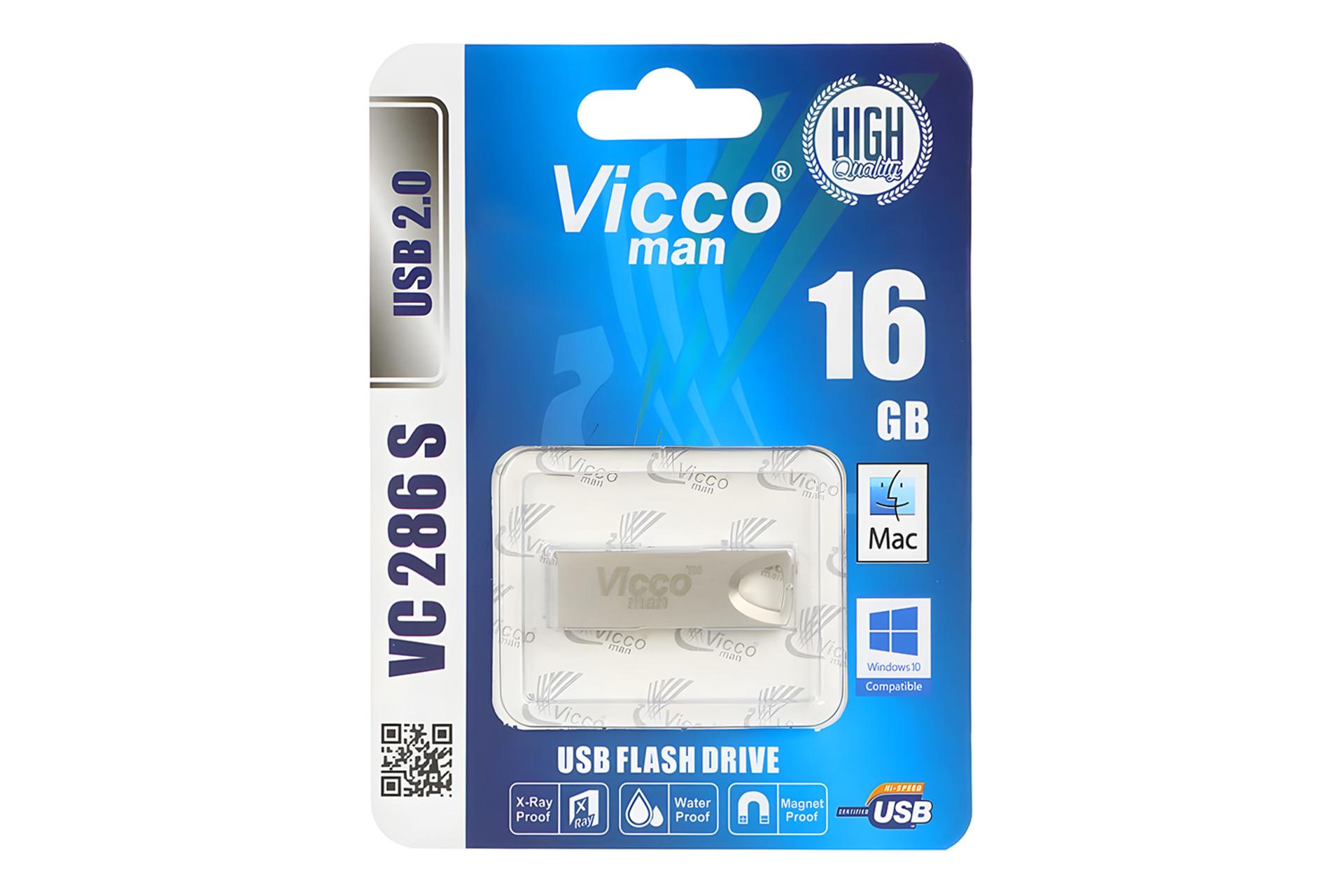 جعبه فلش مموری ویکومن Viccoman VC286 S 16GB USB 2.0
