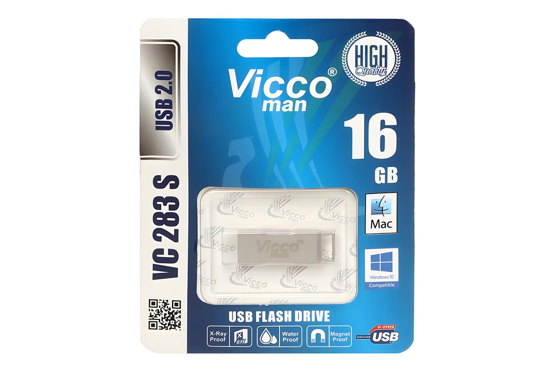 جعبه فلش مموری ویکومن Viccoman VC283 S 16GB USB 2.0