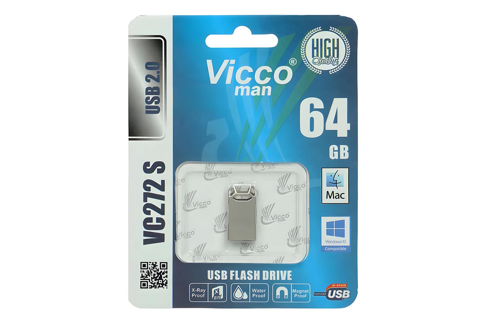 جعبه فلش مموری ویکومن Viccoman VC272 S 64GB USB 2.0