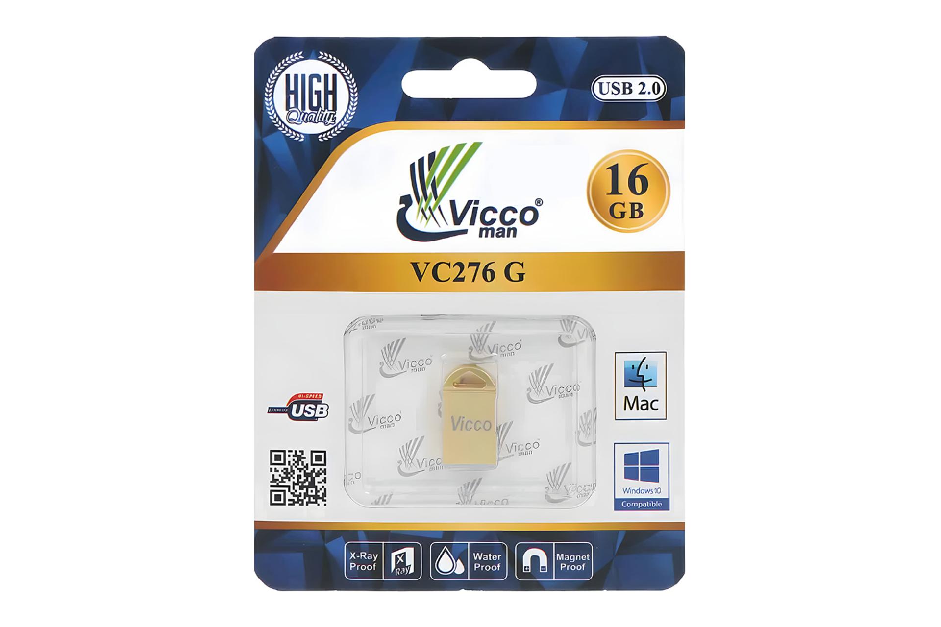 جعبه فلش مموری ویکومن Viccoman VC276 G 16GB USB 2.0