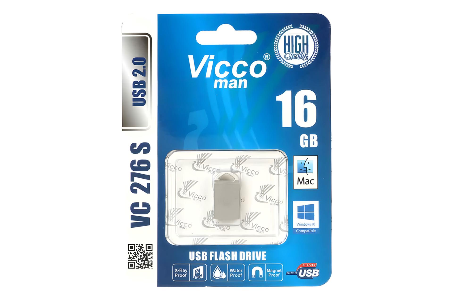 جعبه فلش مموری ویکومن Viccoman VC276 S 16GB USB 2.0