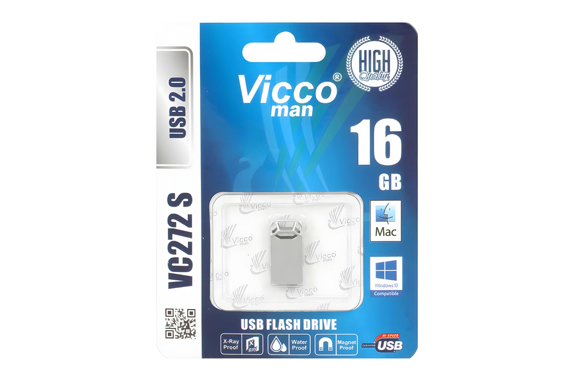 جعبه فلش مموری ویکومن Viccoman VC272 S 16GB USB 2.0