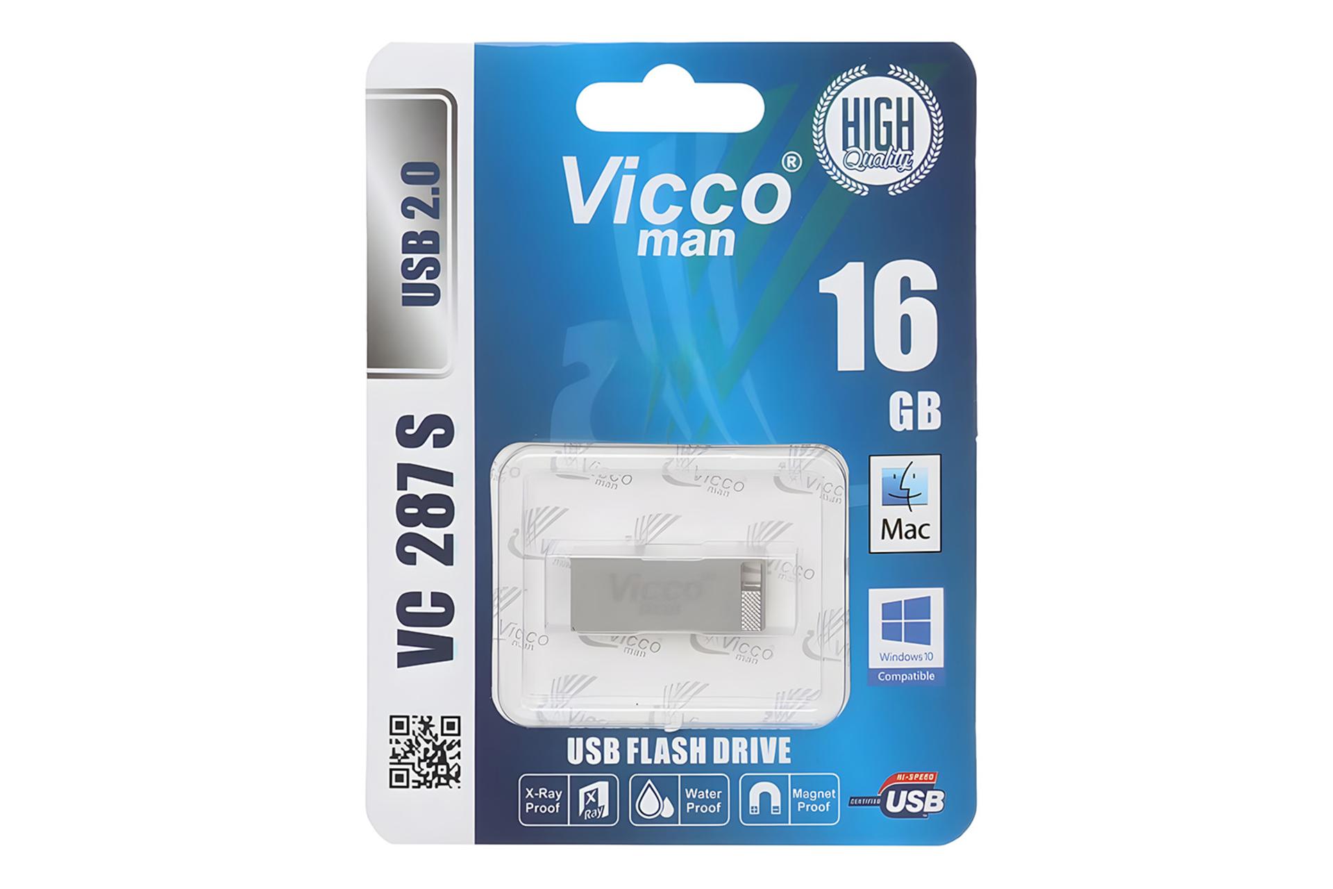 جعبه فلش مموری ویکومن Viccoman VC287 S 16GB USB 2.0