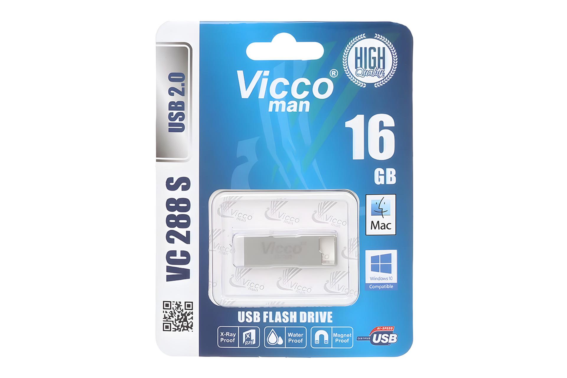 جعبه فلش مموری ویکومن Viccoman VC288 S 16GB USB 2.0