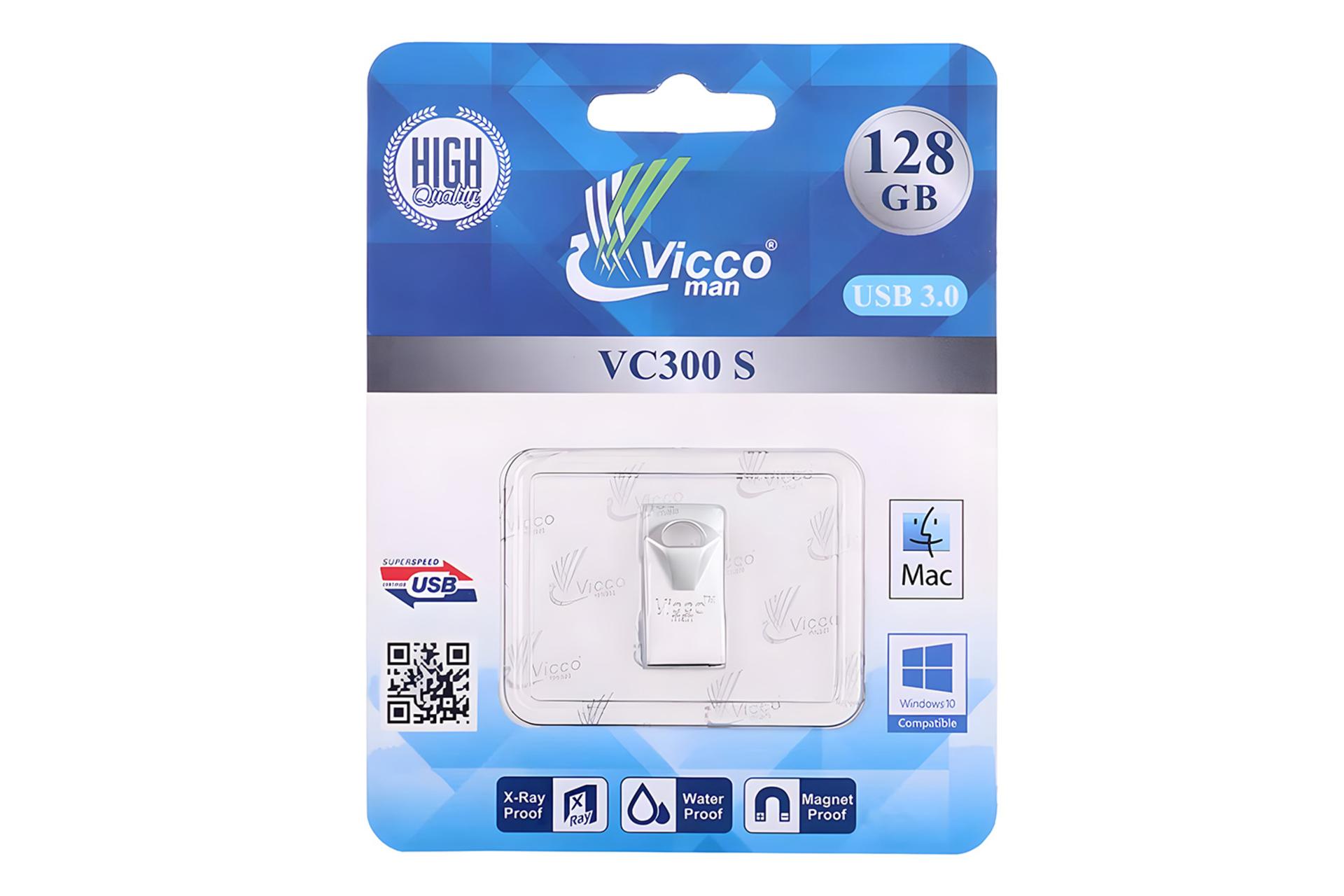 جعبه فلش مموری ویکومن Viccoman VC300 S 128GB USB 3.0