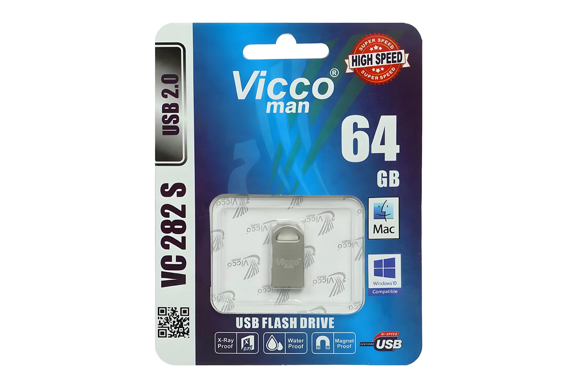 جعبه فلش مموری ویکومن Viccoman VC282 S 64GB USB 2.0
