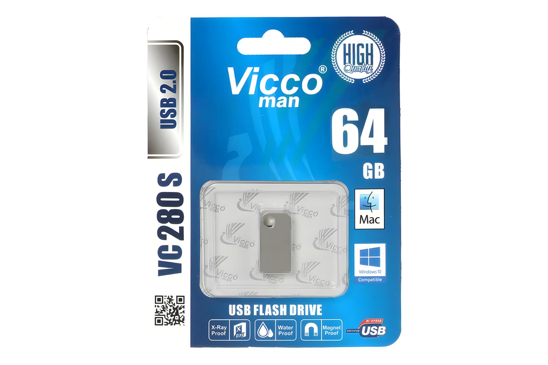 جعبه فلش مموری ویکومن Viccoman VC280 S 64GB USB 2.0