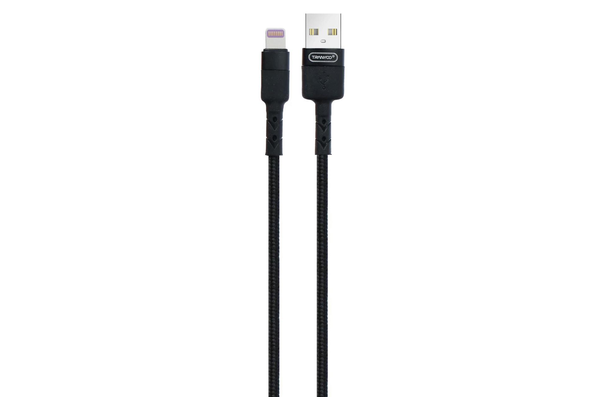 کابل شارژ USB ترانیو Type-A به Lightning مدل T-S5I با طول 1 متر