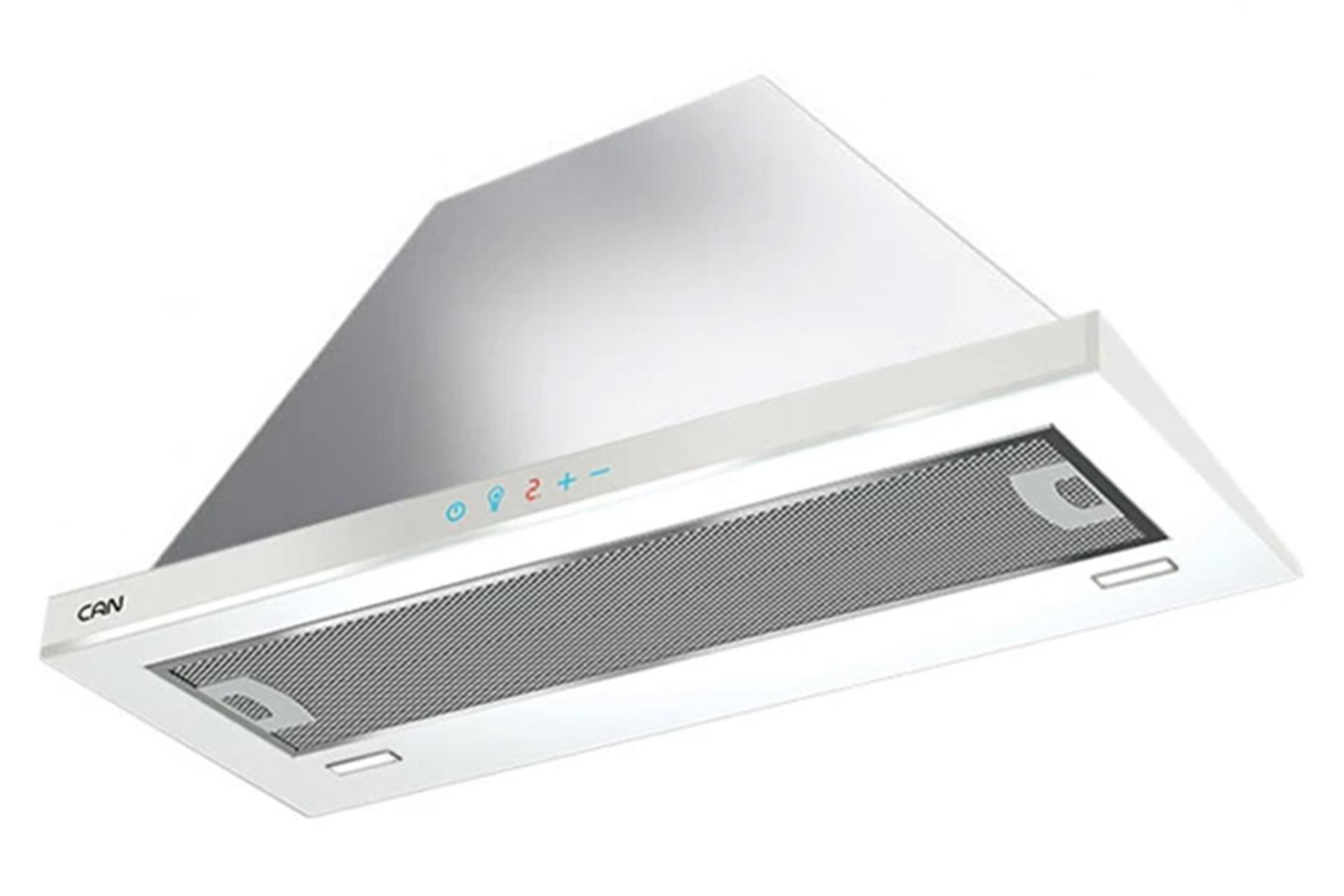 نمای سمت راست هود کن آرتیما 2 مدل 70 سانتی‌متری رنگ سفید