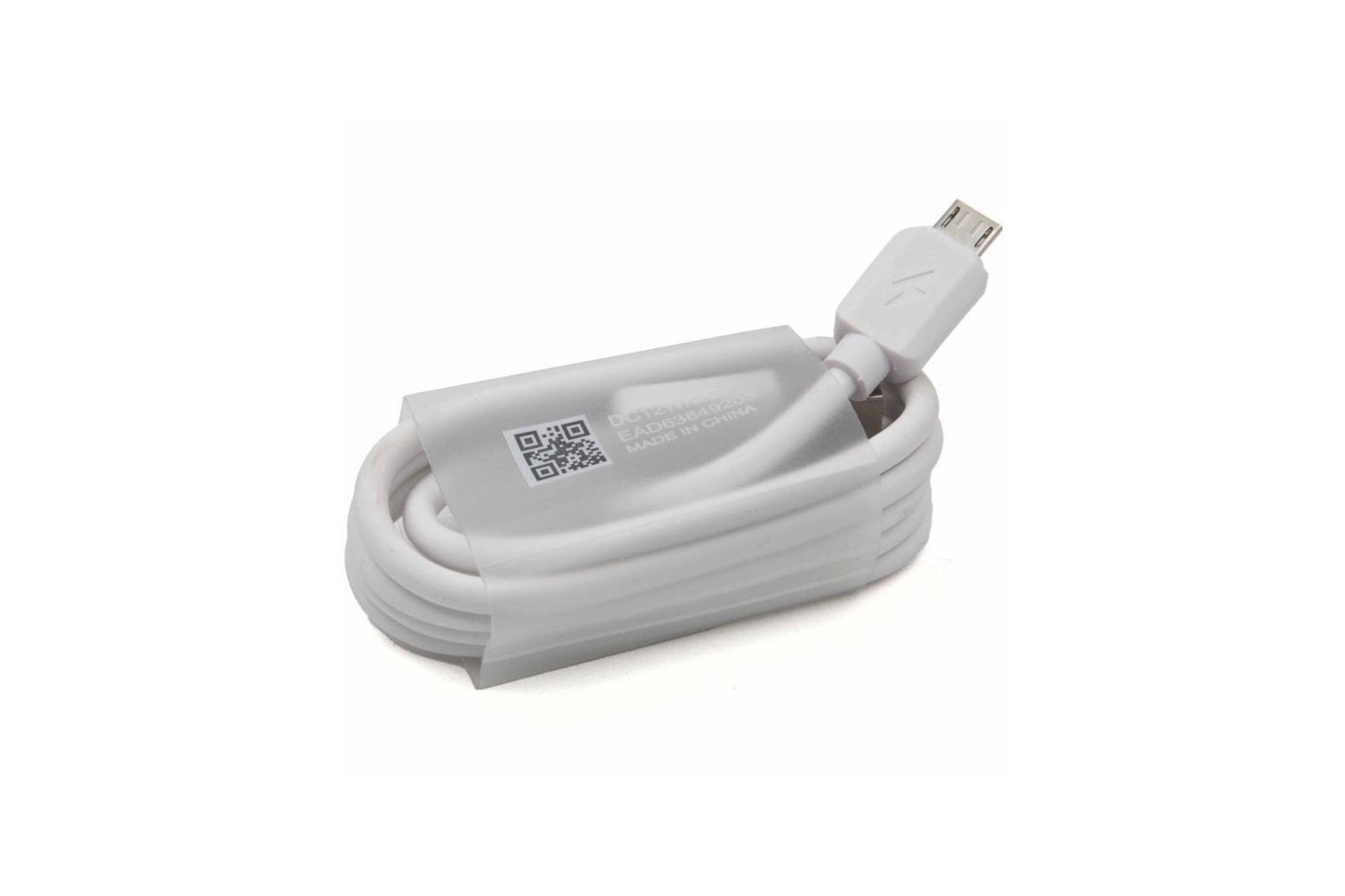 کابل شارژ USB سامسونگ Type-A به Micro-USB مدل DC12WK-G با طول 1 متر رنگ سفید