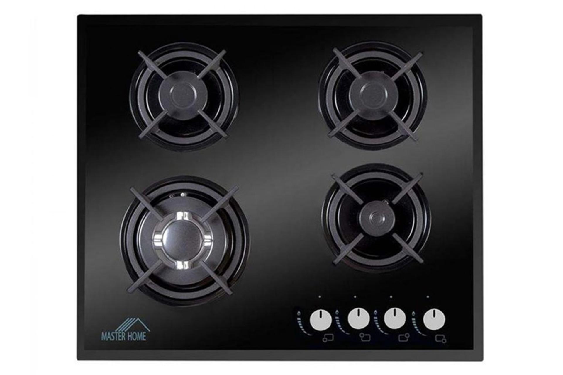 نمای بالای اجاق گاز صفحه‌ای مستر هوم E40