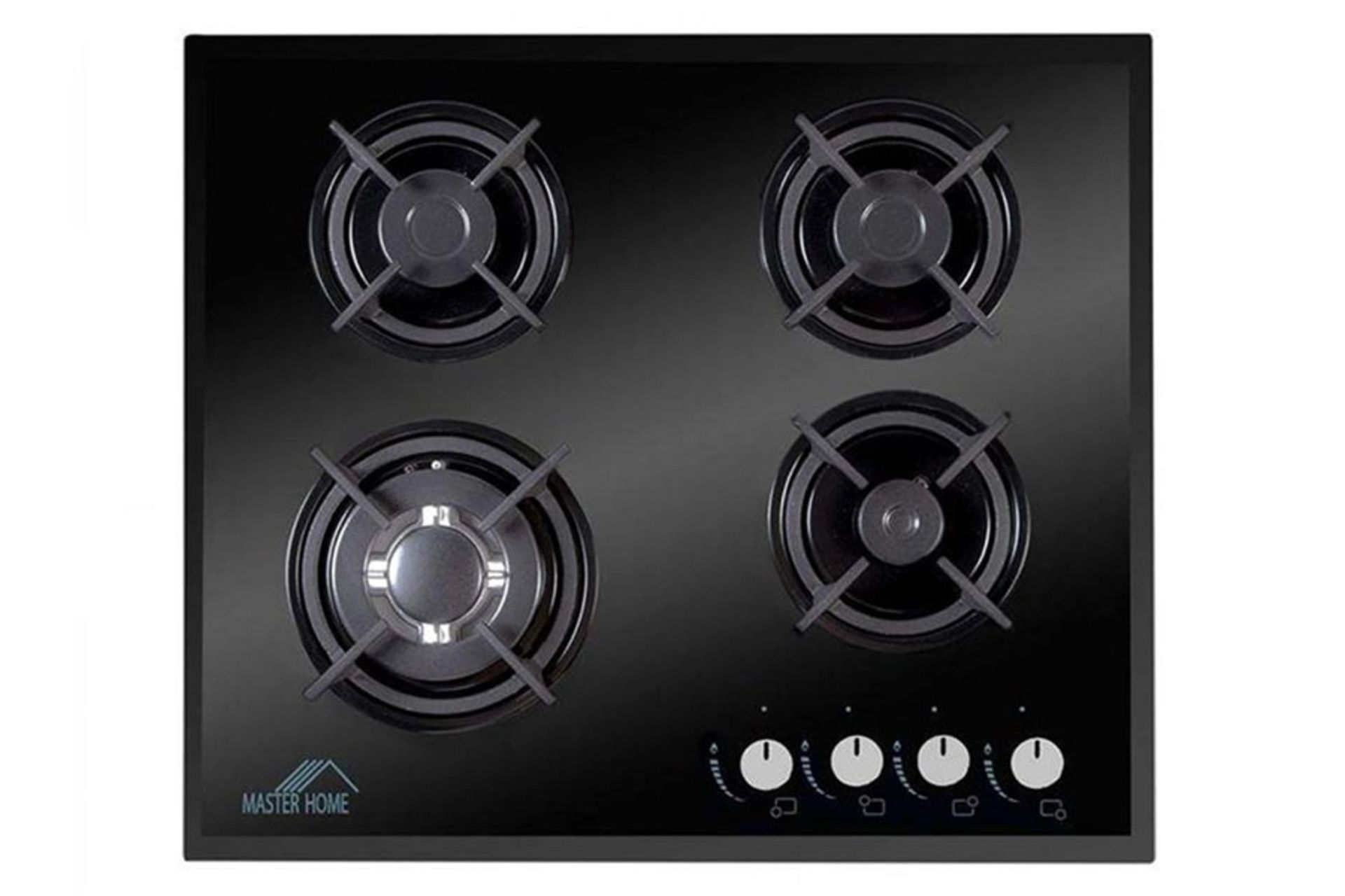 نمای بالای اجاق گاز صفحه‌ای مستر هوم E40