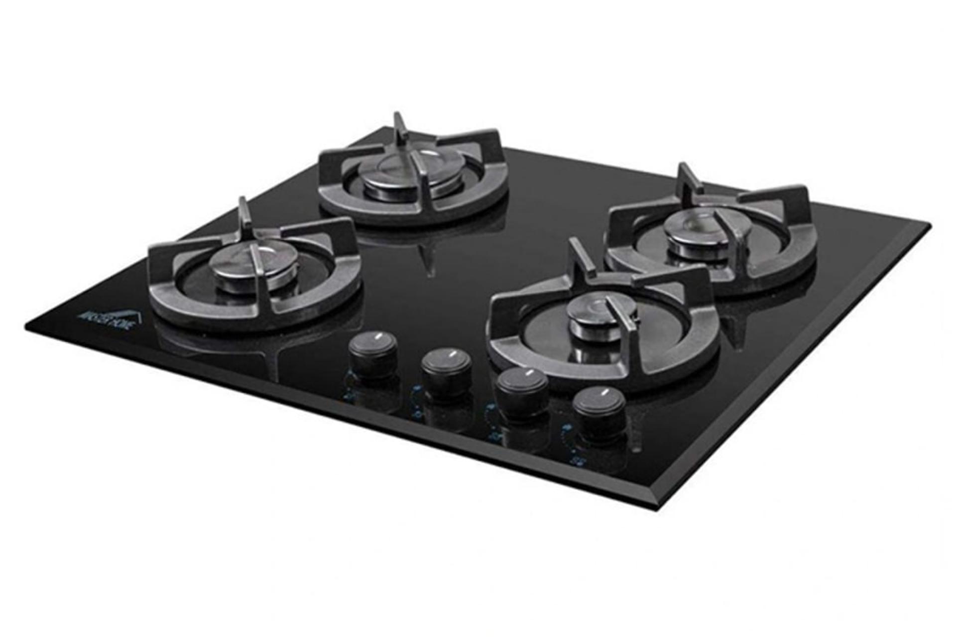 نمای سمت راست اجاق گاز صفحه‌ای مستر هوم E40