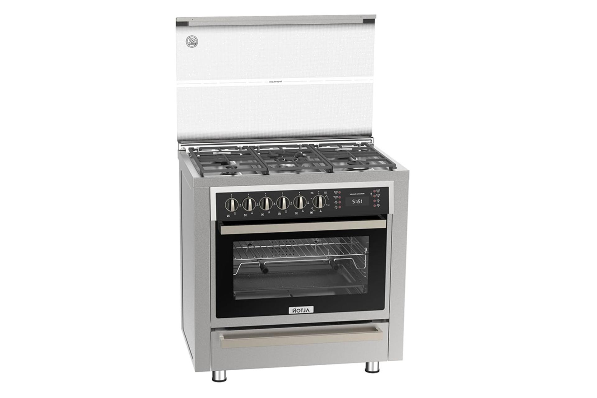 مرجع متخصصين ايران نماي سمت چپ اجاق گاز آلتون MXR5S