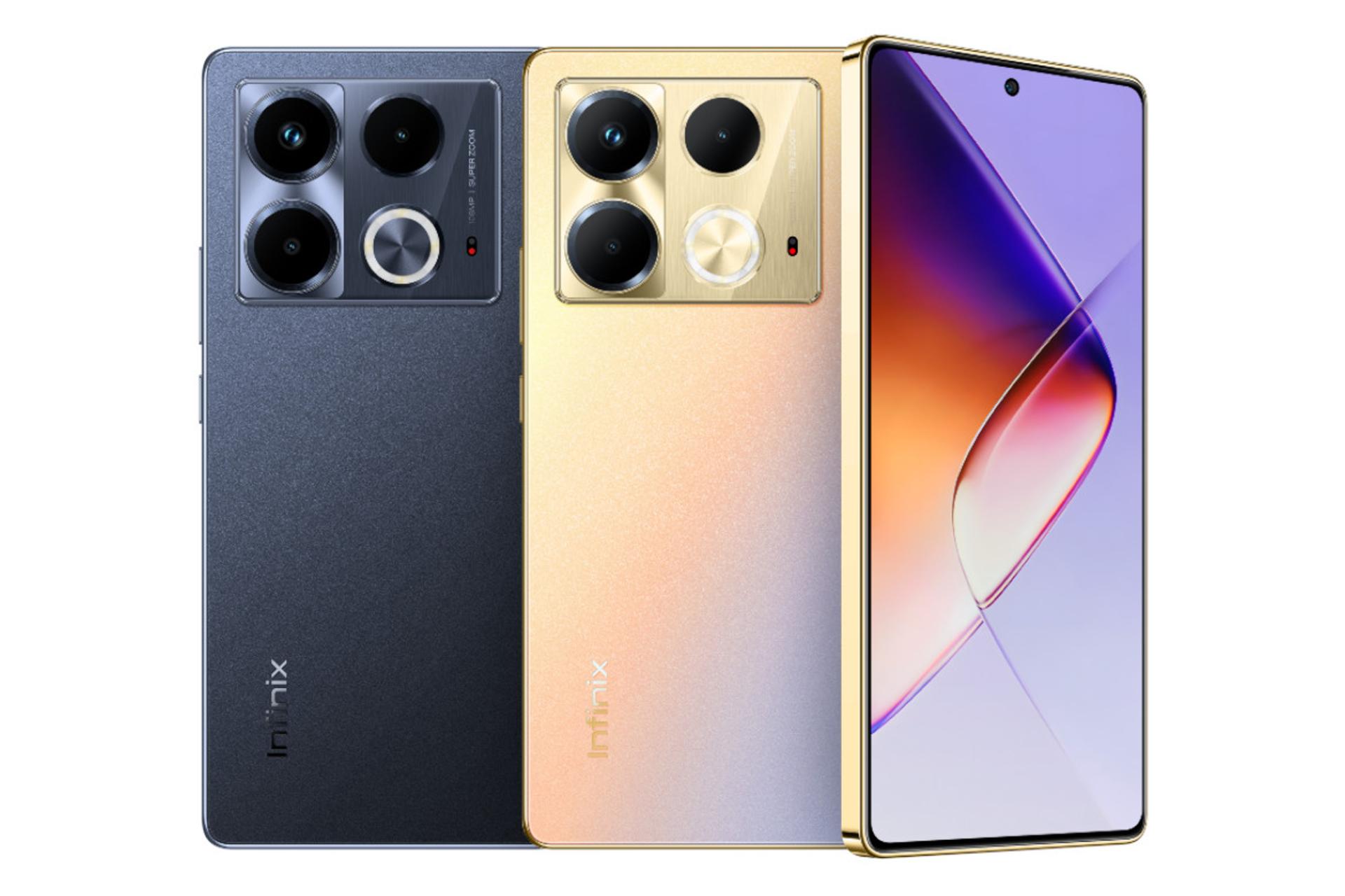 رنگ های مختلف گوشی موبایل نوت 40 اینفینیکس / Infinix Note 40