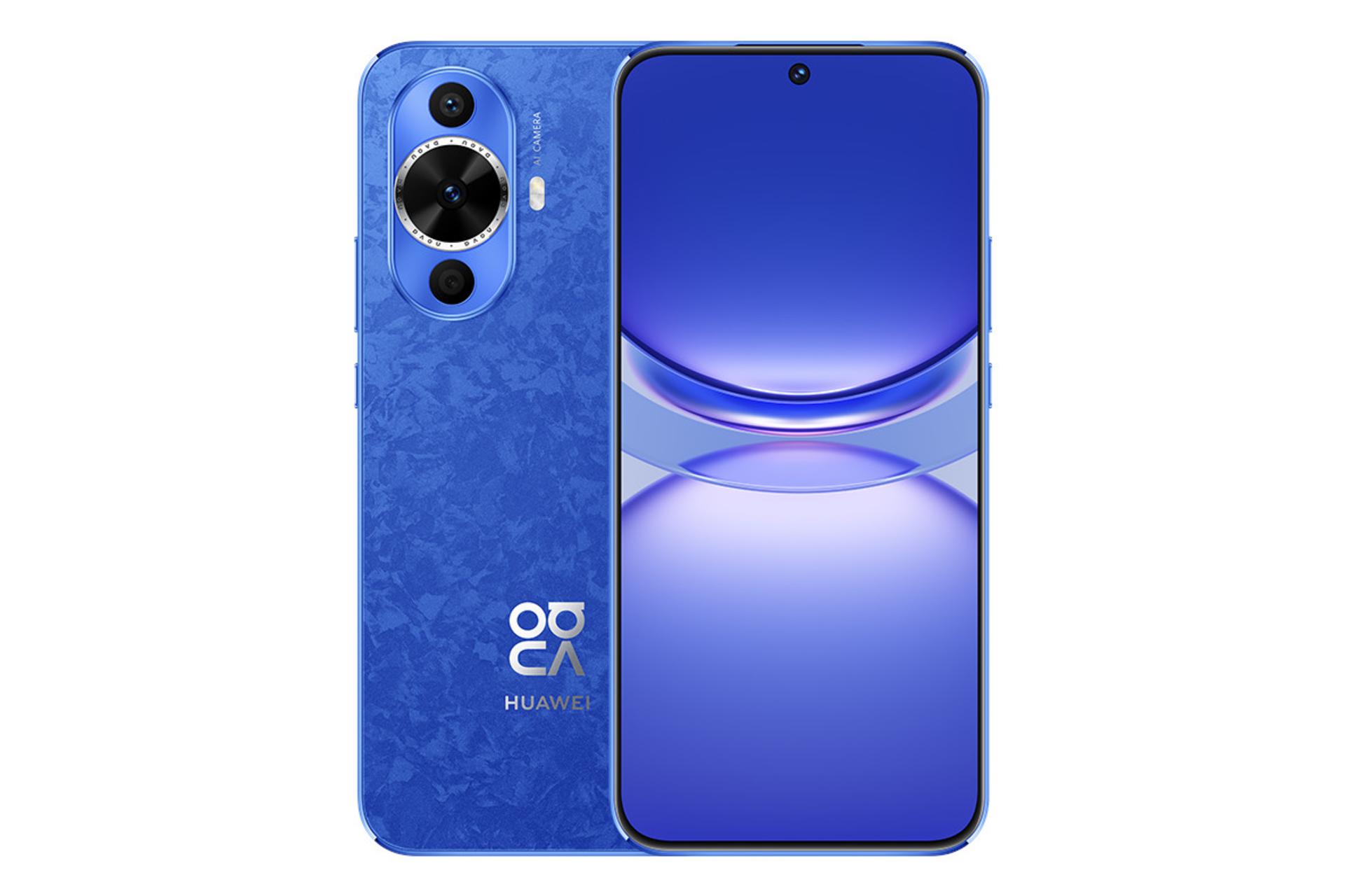 پنل جلو و پشت گوشی موبایل نوا 12s هواوی آبی / Huawei nova 12s