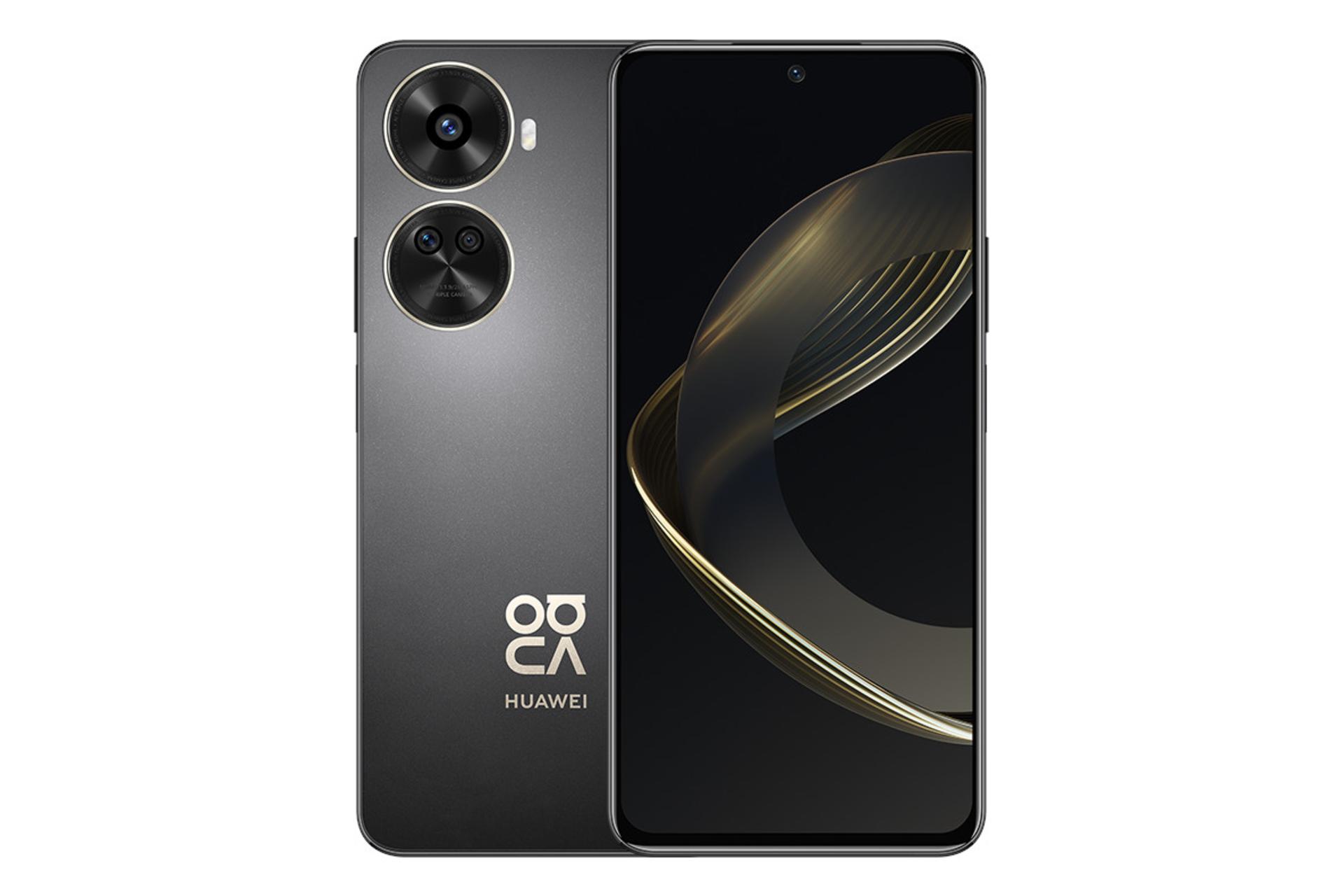 پنل جلو و پشت گوشی موبایل نوا 12 SE هواوی مشکی / Huawei nova 12 SE