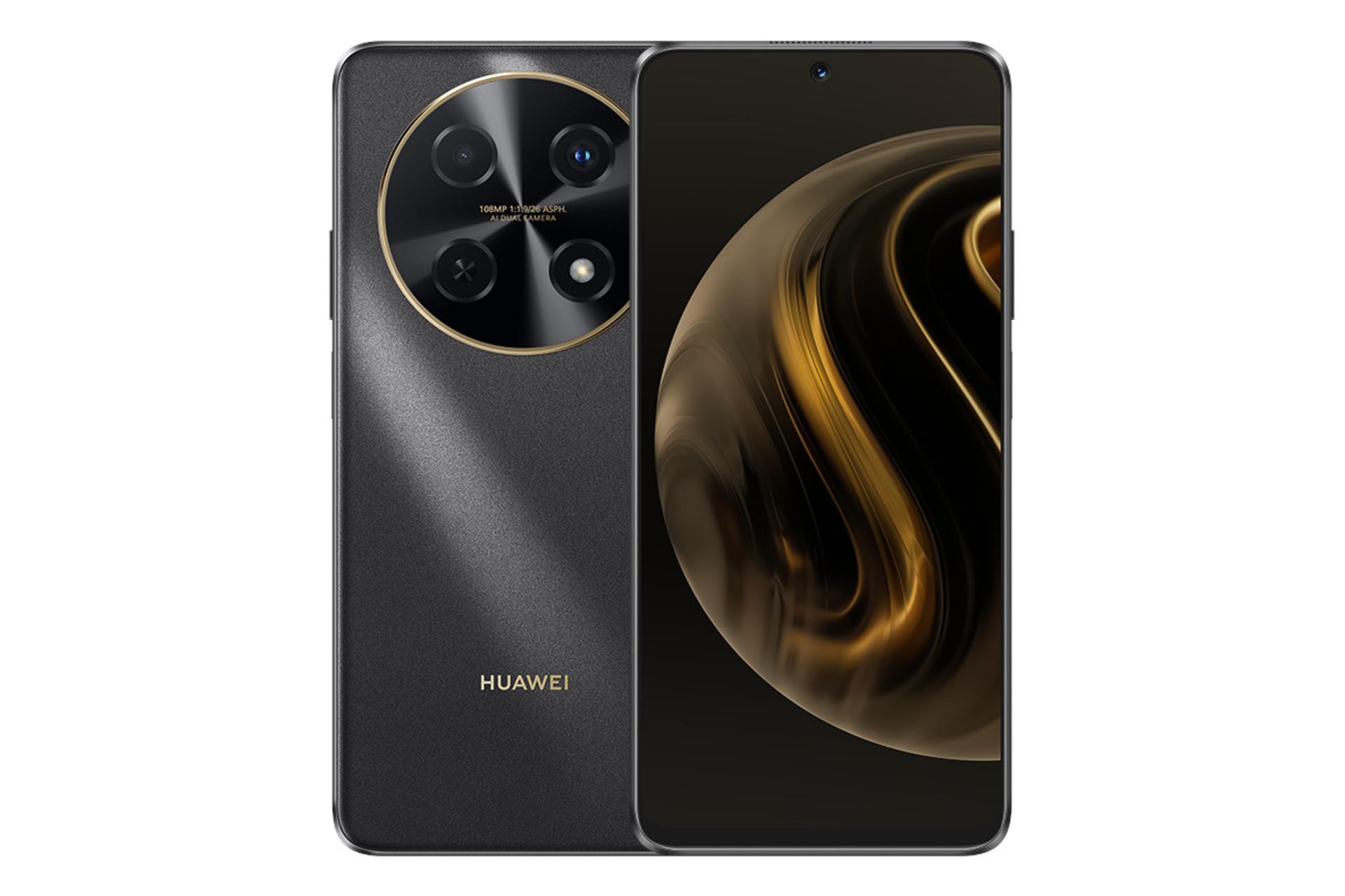 پنل جلو و پشت گوشی موبایل نوا 12i هواوی مشکی / Huawei nova 12i