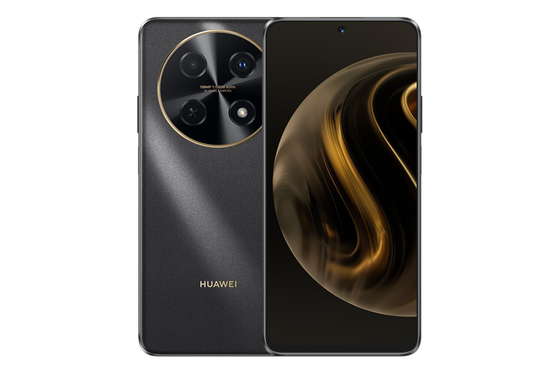 پنل جلو و پشت گوشی موبایل نوا 12i هواوی مشکی / Huawei nova 12i