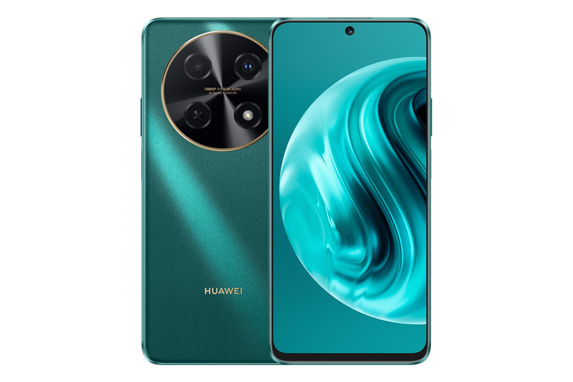 پنل جلو و پشت گوشی موبایل نوا 12i هواوی سبز / Huawei nova 12i
