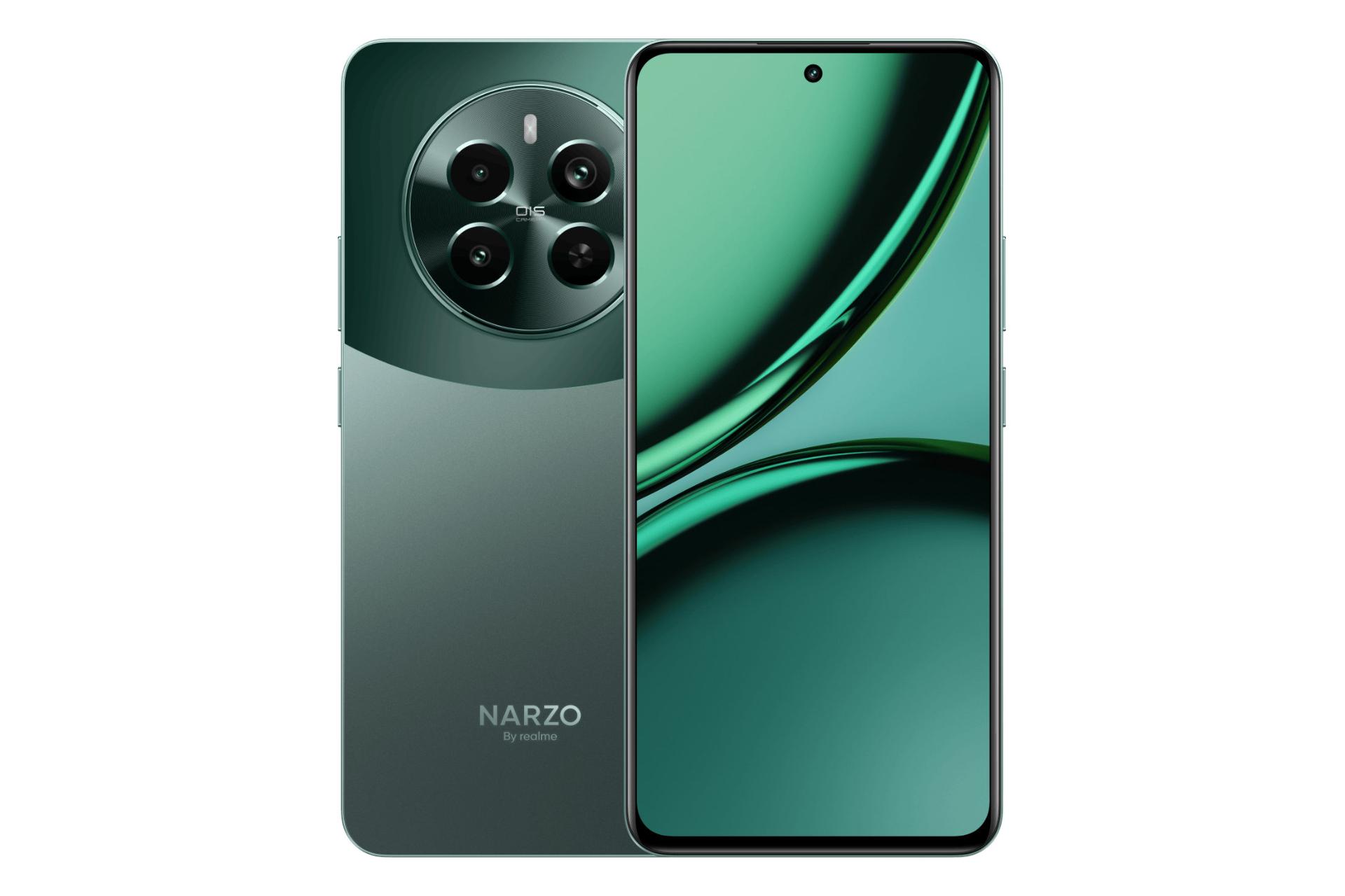 پنل جلو و پشت گوشی موبایل ریلمی Narzo 70 پرو سبز / Realme Narzo 70 Pro