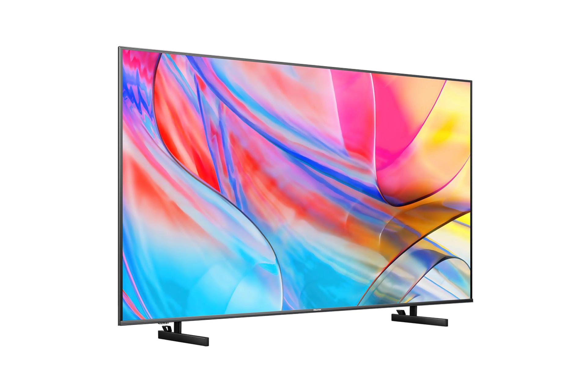 تلویزیون هایسنس Hisense A7K نمای جلو و چپ