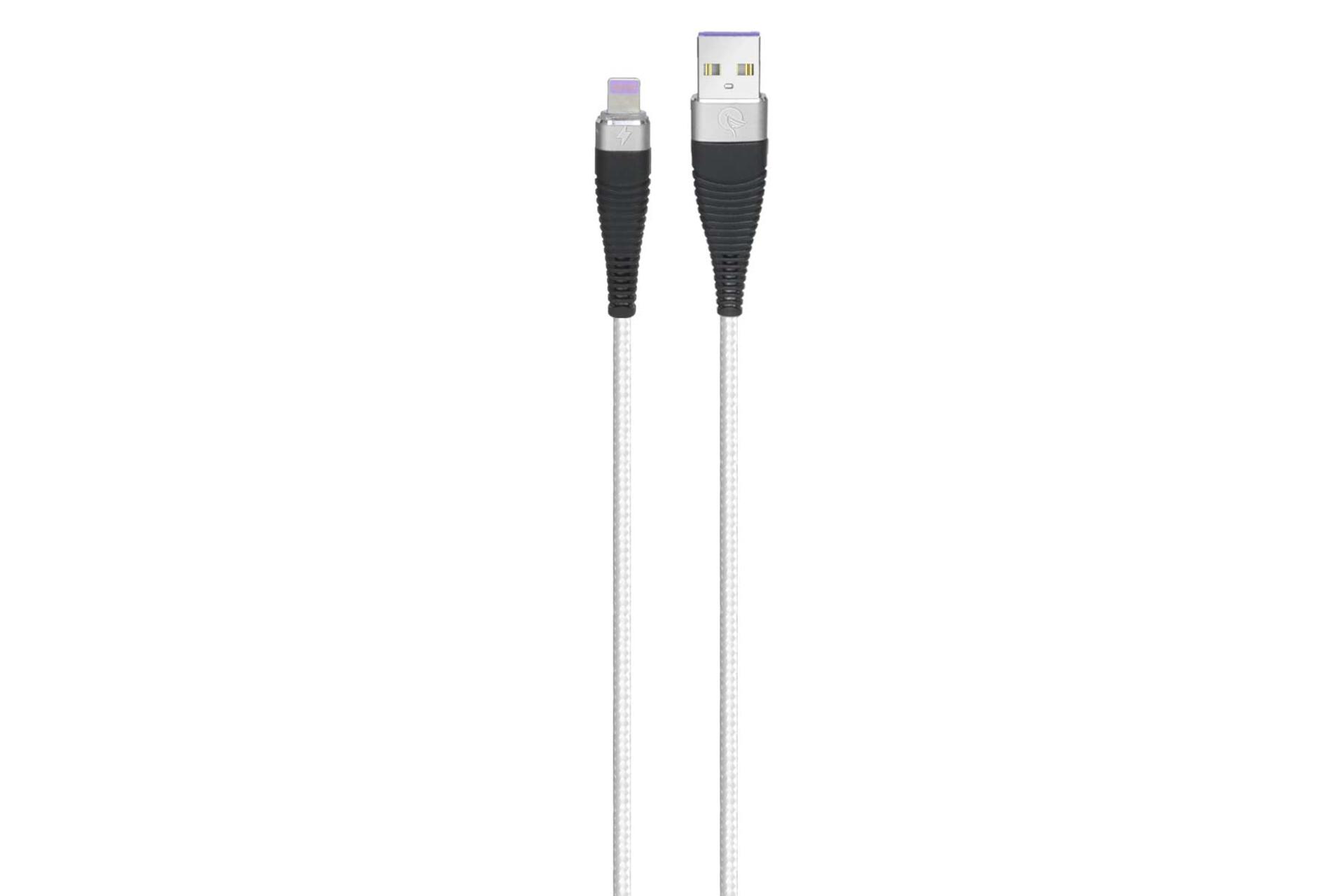 کابل شارژ USB شی کاریزما Type-A به Lightning مدل Mitra Series با طول 1.8 متر