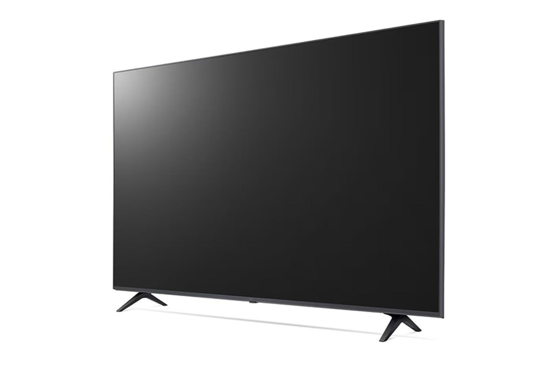 تلویزیون ال جی LG UR8050 نمای جلو و راست