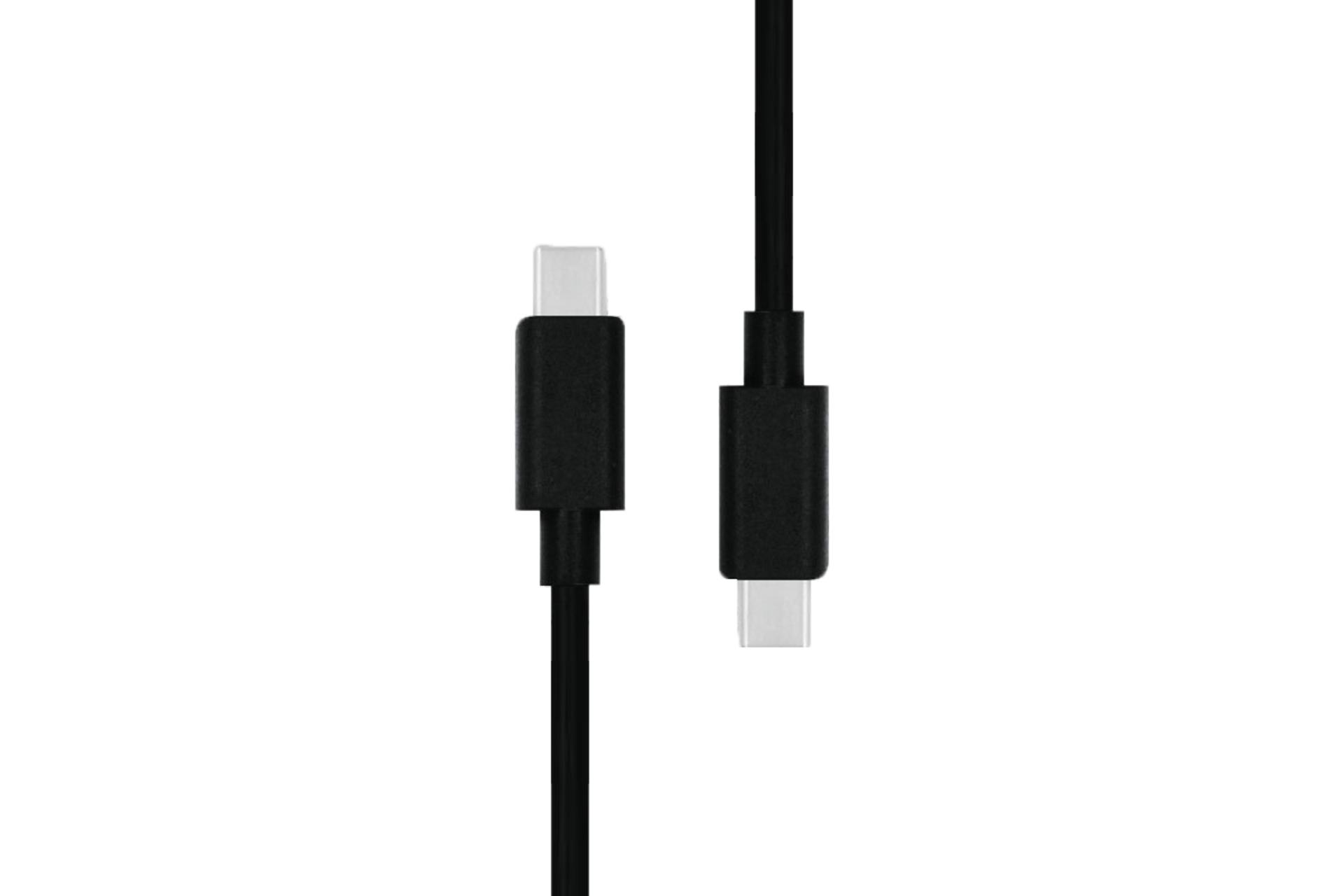 کانکتور و اتصال کابل شارژ USB کی نت Type-C به Type-C مدل K-CUCC2012 با طول 1.2 متر